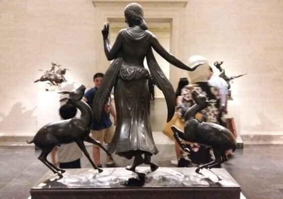 Escultura en un museo de Washington
