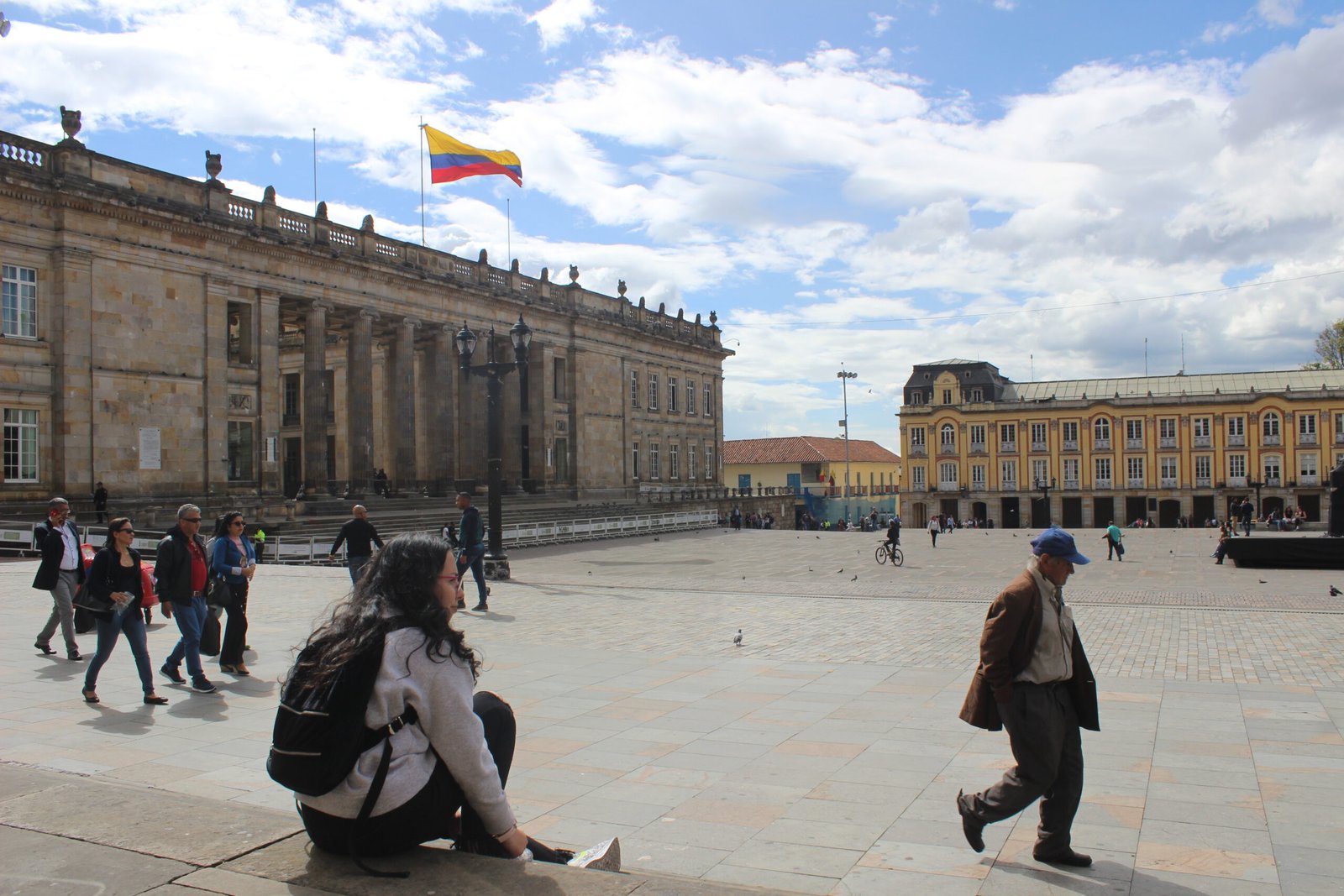 Plaza Central de Bogotá. Foto de Sebastián Cortés.