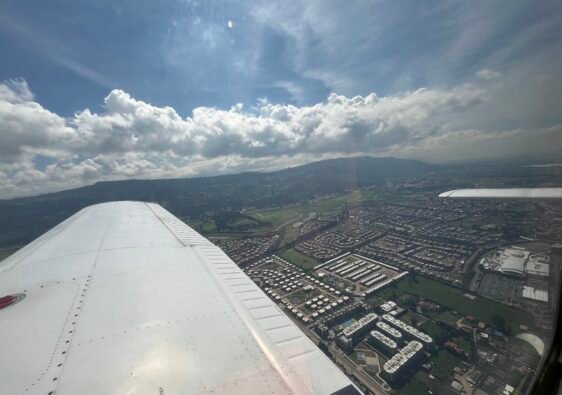 Volando sobre Cundinamarca