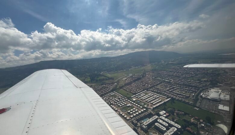 Volando sobre Cundinamarca