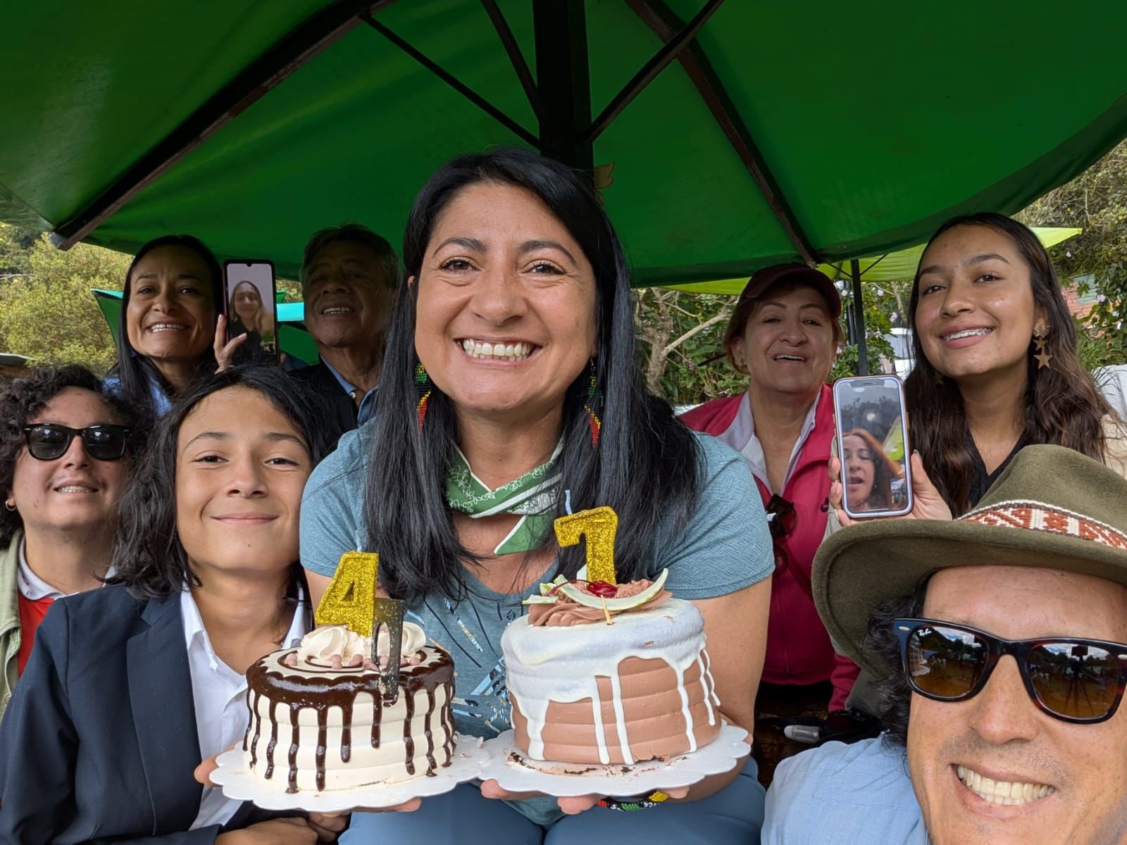 Celebrando los 47 en familia