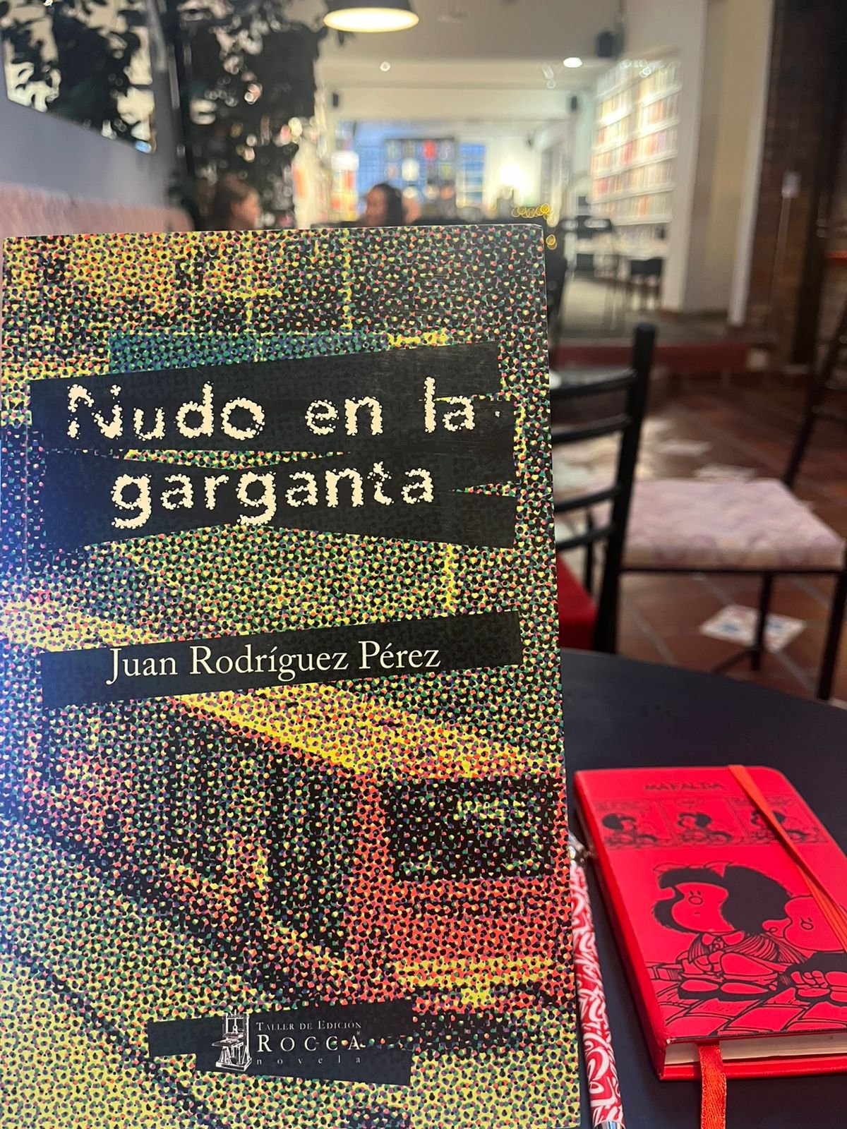 Carátula del libro Nudo en la garganta en la librería Ficciones