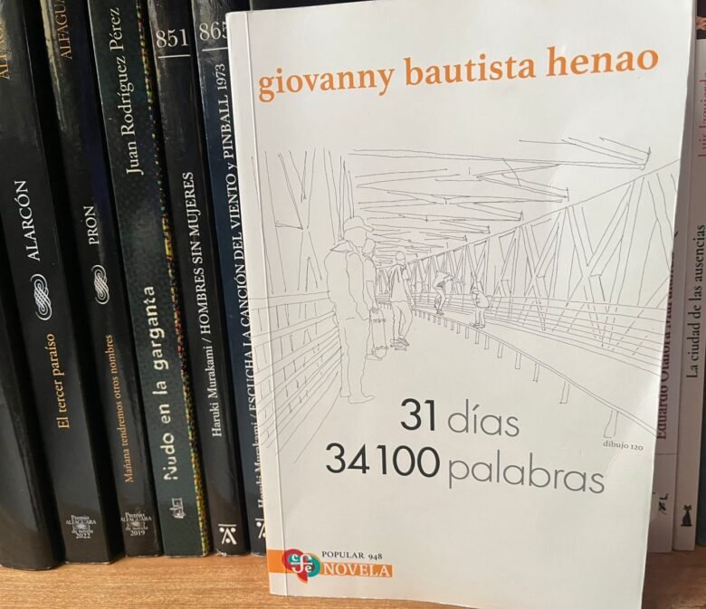 Portada del libro 31 días 34000 palabras de Giovanny Bautista