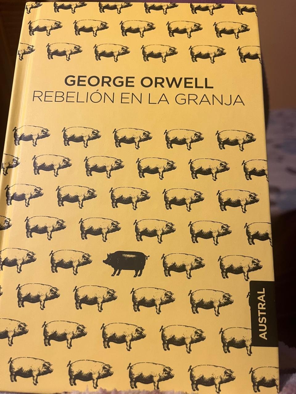 Portada libro Rebelión en la granja de George Orwell Editorial Planeta