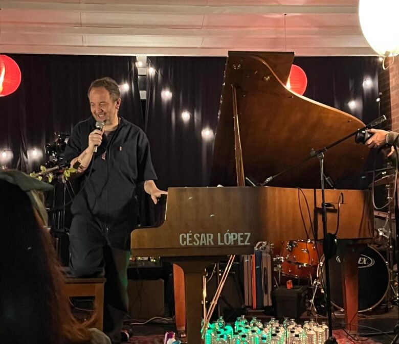 César López en su concierto de piano Libertad Sublime