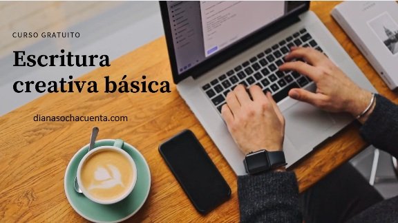Portada curso gratuito escritura creativa básica